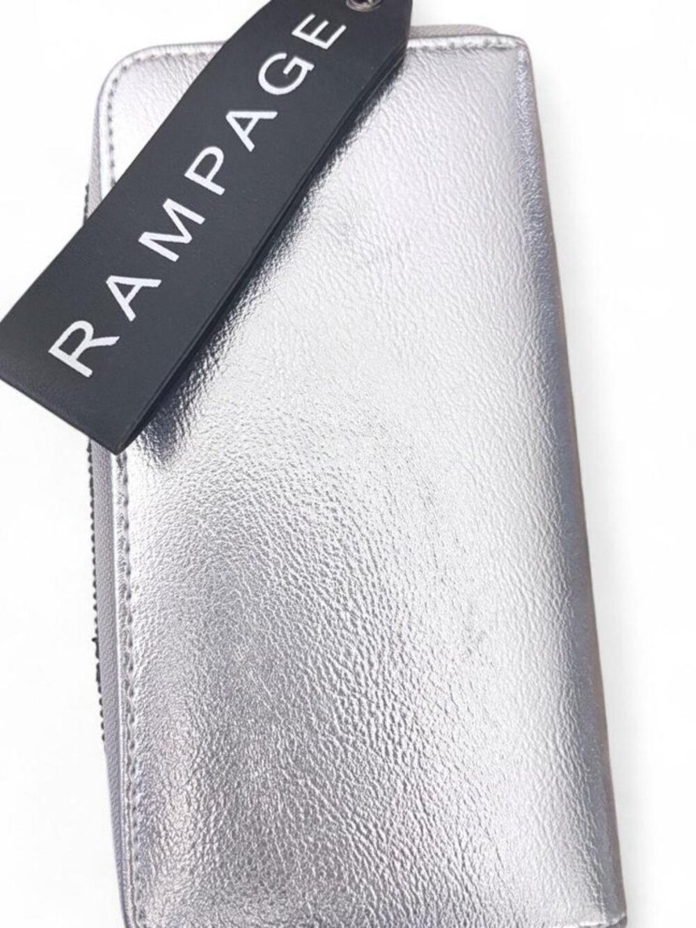 Rampage Women's Silver and Black Wallet-purses